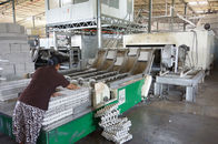 自動回転式タイプはペーパー パルプの鋳造物の卵の皿の機械/機械類をリサイクルします