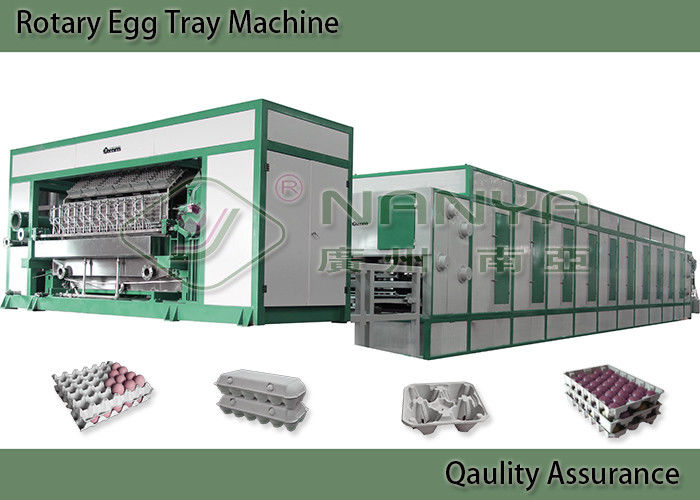 卵の皿、卵のカートンの倍数の層のための省エネのパルプの鋳造物装置