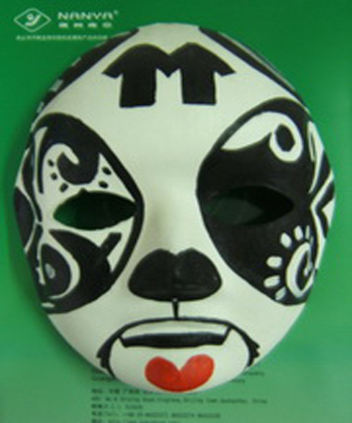 無漂白のリサイクルされたペーパー謝肉祭のマスク サポート Bagassse/タケ パルプ