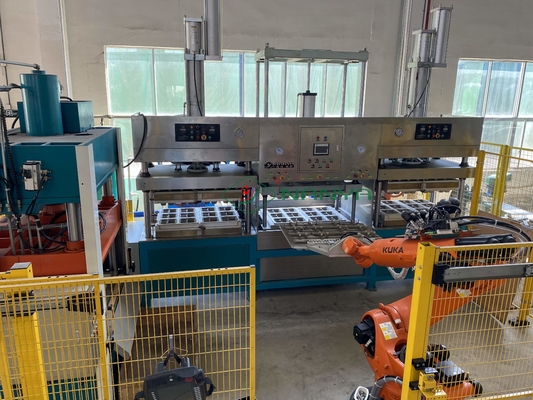 ファーストフード 包装 製造 設備 PLC + タッチスクリーン制御