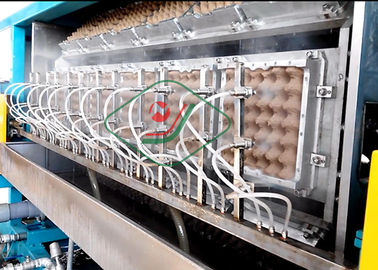 Ecoはドライヤー6つの層ののパルプ ペーパー卵の皿機械を220 V - 450ボルト形成しました