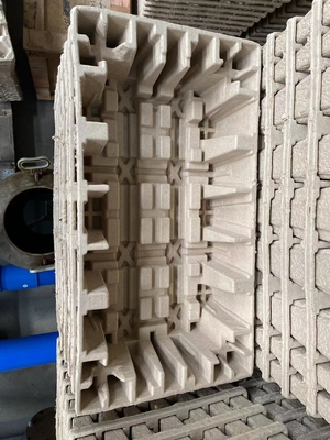 工業用紙パルプトレイ用紙パルプ模造機