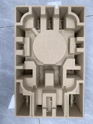Industrail のパッケージ/植木鉢のための自動交換の /Turnover のパルプの成形機