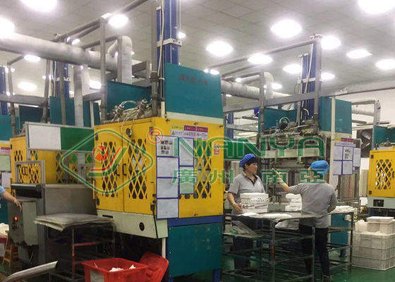 PLC +タッチスクリーン制御付きホットプレストレイ形成機械