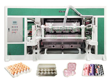 4000 Pcs/Hのフル オートマチックの形成のパルプの卵の皿機械