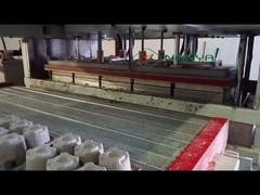 高容量のリサイクル紙パルプ工業用トレイマシン